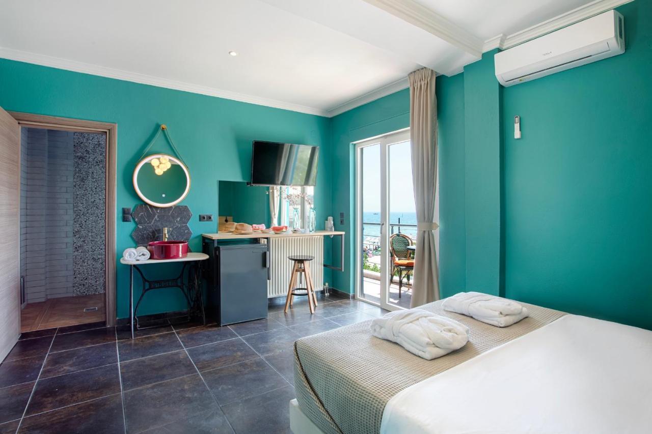 Conte Cristo Suites Paralía Extérieur photo
